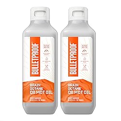 Bulletproof Brain Octane C8 MCT Oil, 32 Ounces