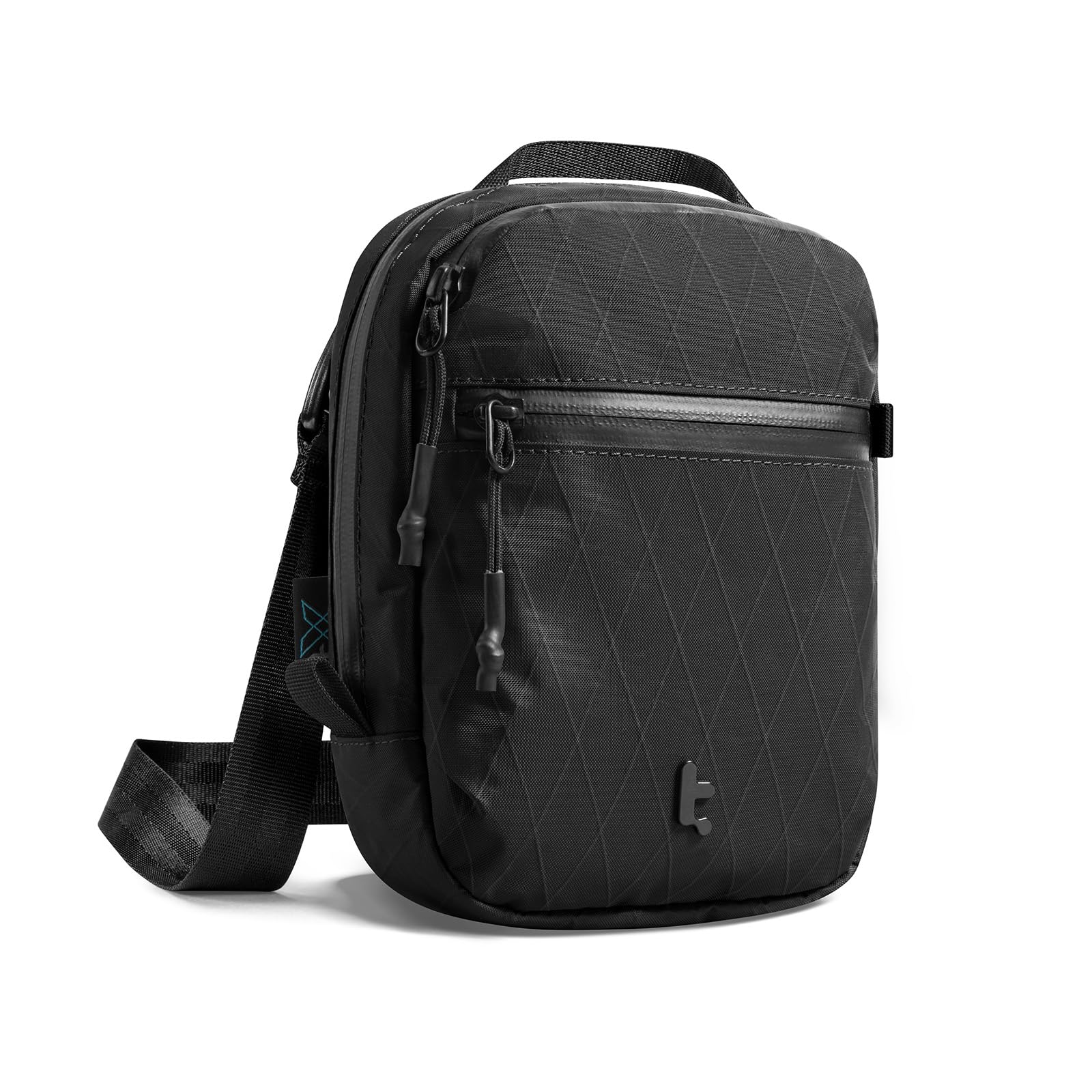 Photo 1 of tomtoc Aviator-T37 X-Pac Travel Crossbody RFID Blocking Bag, Holds 4-6 Passports with Anti-theft Lockable Zippers, Multiple Pockets for Cards & Documents – Organizer for Daily Use