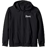 Rainier Vintage Style - Pale Logo Zip Hoodie