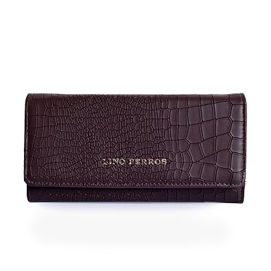 Lino Perros Womens Wallet (Brown)