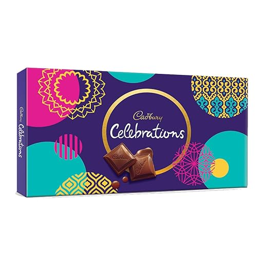 Cadbury Celebrations Assorted Chocolate Gift Pack, 136.7g - Pack of 4