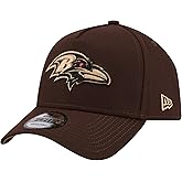 New Era Men's Dark NFL Burnt Wood A-Frame 9FORTY Adjustable Hat