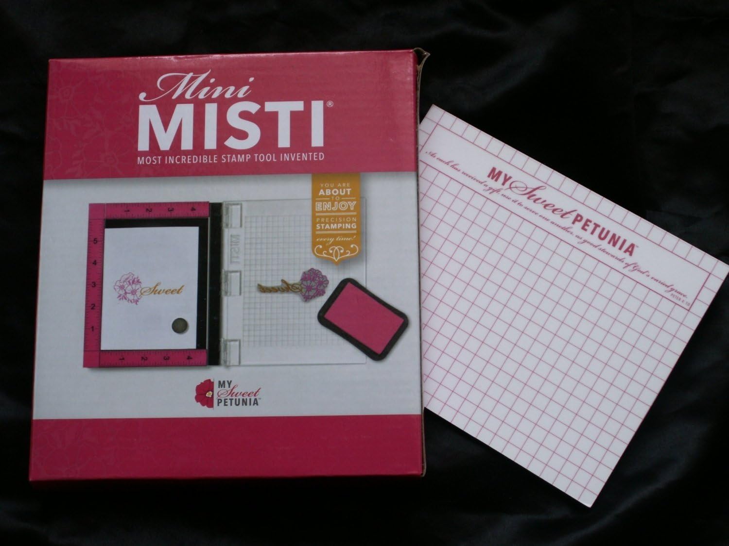 Mini Misti Stamp Tool Bundle Mini Misti and Wipe off Mouse Pad by Mini Misti
