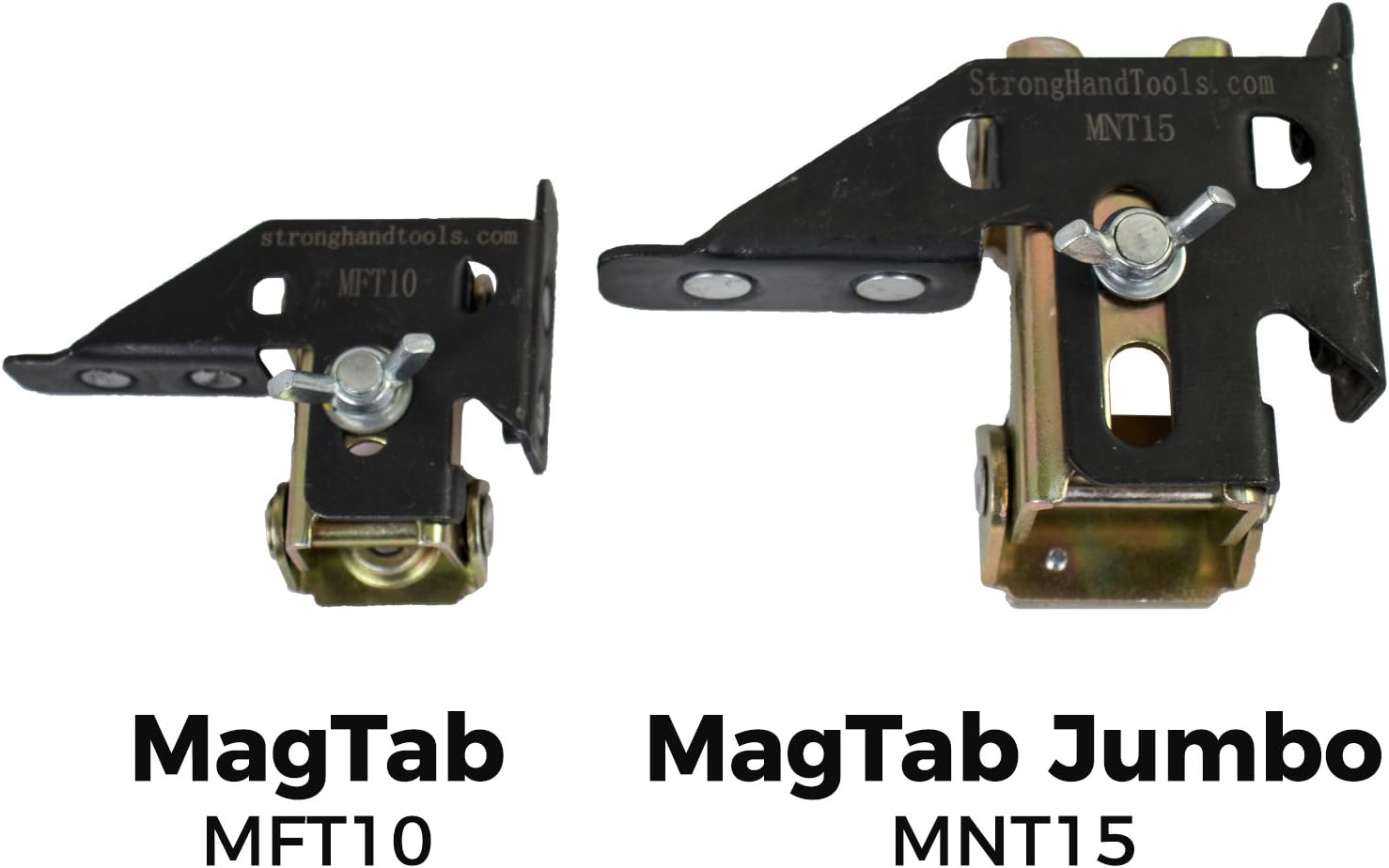 Strong Hand Tools, Magtab Jumbo Magnetic tab Holder, MNT15, Black - Image 3