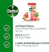 Dettol Antibacterial Cleaning Wipes Summer Fruits 105s Brand New view 5