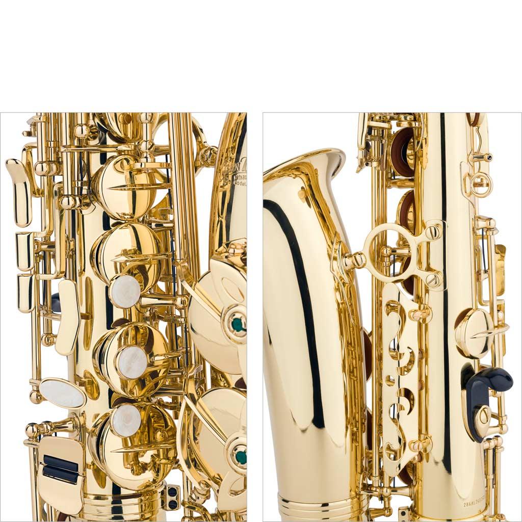 Jean Baptiste 290AL Eb Alto Student Saxophone, Yellow Brass