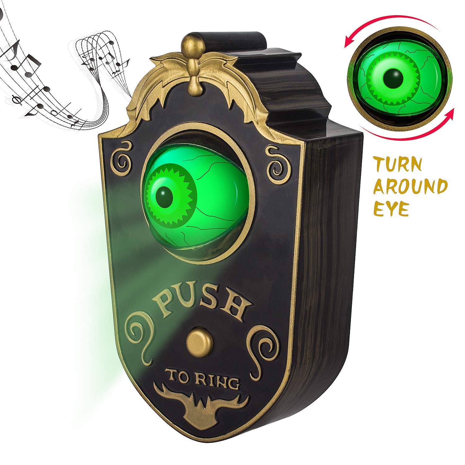 halloween eyeball doorbell