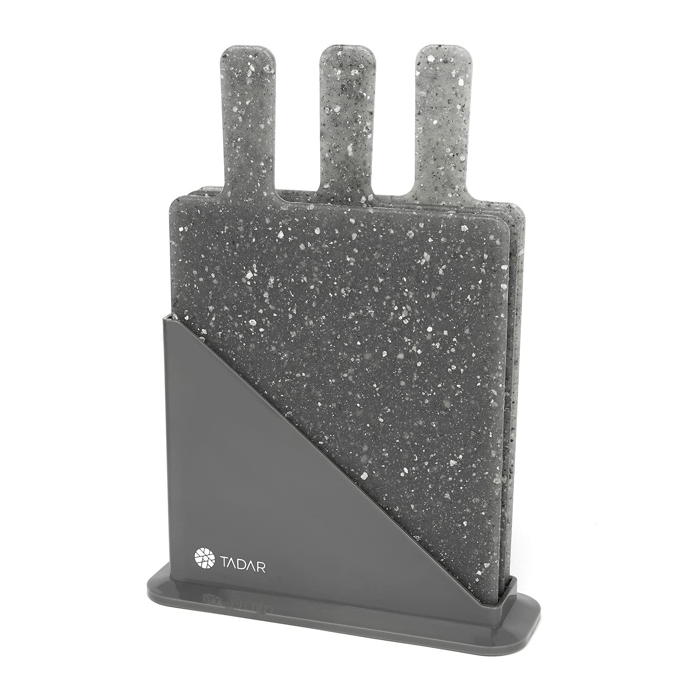 Chopping Board Sets Stand Grey Plastic Dishwasher Safe Set Nonslip 3 Coded Cutting Board