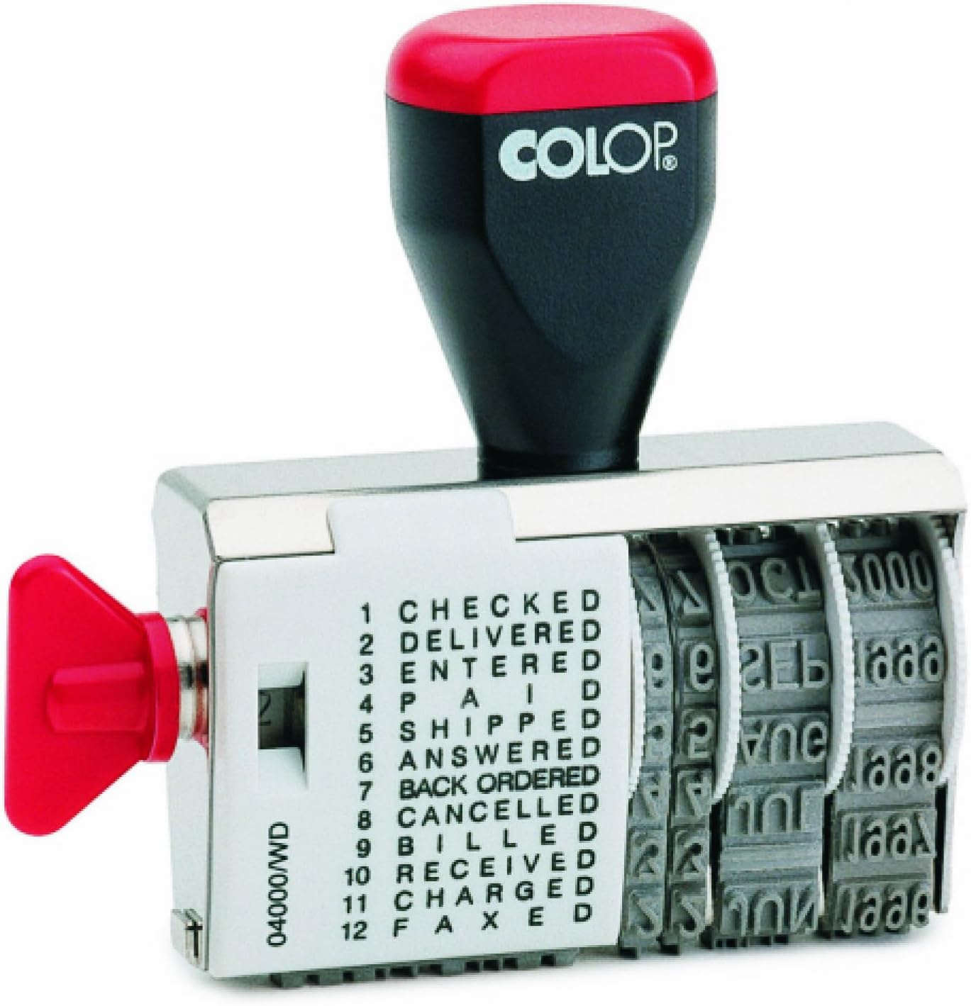 Colop 04000/WD Dial-A-Phrase-Dater Ref 42024000, 0.19 cm x 0.12 cm