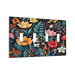 Boho Floral Vintage Flower Leaves Rustic Wildflower