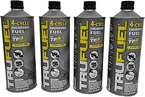Generic 4-Cycle Ethanol-Free Fuel for Outdoor Power Equipment - 32 oz. (Pack of 4)