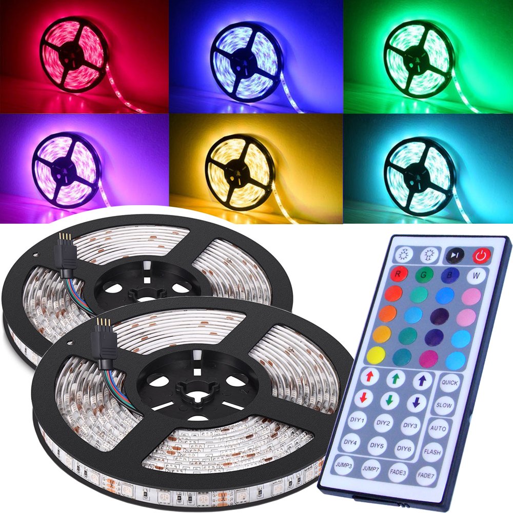 Magic BEAM Waterproof LED Strip Lighting 10M 32.8 Ft 5050