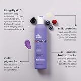 Milk Shake Silver Shine Shampoo 1000ml Blonde Grey Hair Violet Pigment view 3