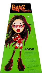 Bratz Scorchin Jade Doll with Red Jacket Skirt Shoes Sunglasses view 8