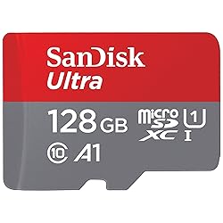 SanDisk 128GB Ultra microSDXC UHS-I Memory Card