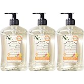 A LA MAISON French Liquid Hand Soap, Citrus Blossom - Natural Hand Wash Made with Essential Oils - Biodegradable, Plant-Based, Vegan, Cruelty-Free, Alcohol & Paraben Free (16.9 oz, 3 Pack)