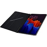 Samsung Electronics Galaxy Tab S7+ Book Cover (Mystic Black)
