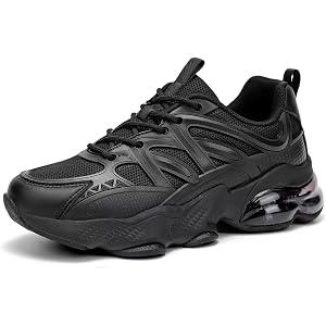 Womens Walking Running Shoes Air Cushion Tennis Sneakers Fashion Breathable Basketball Sport Gym Fitness Cross Trainers