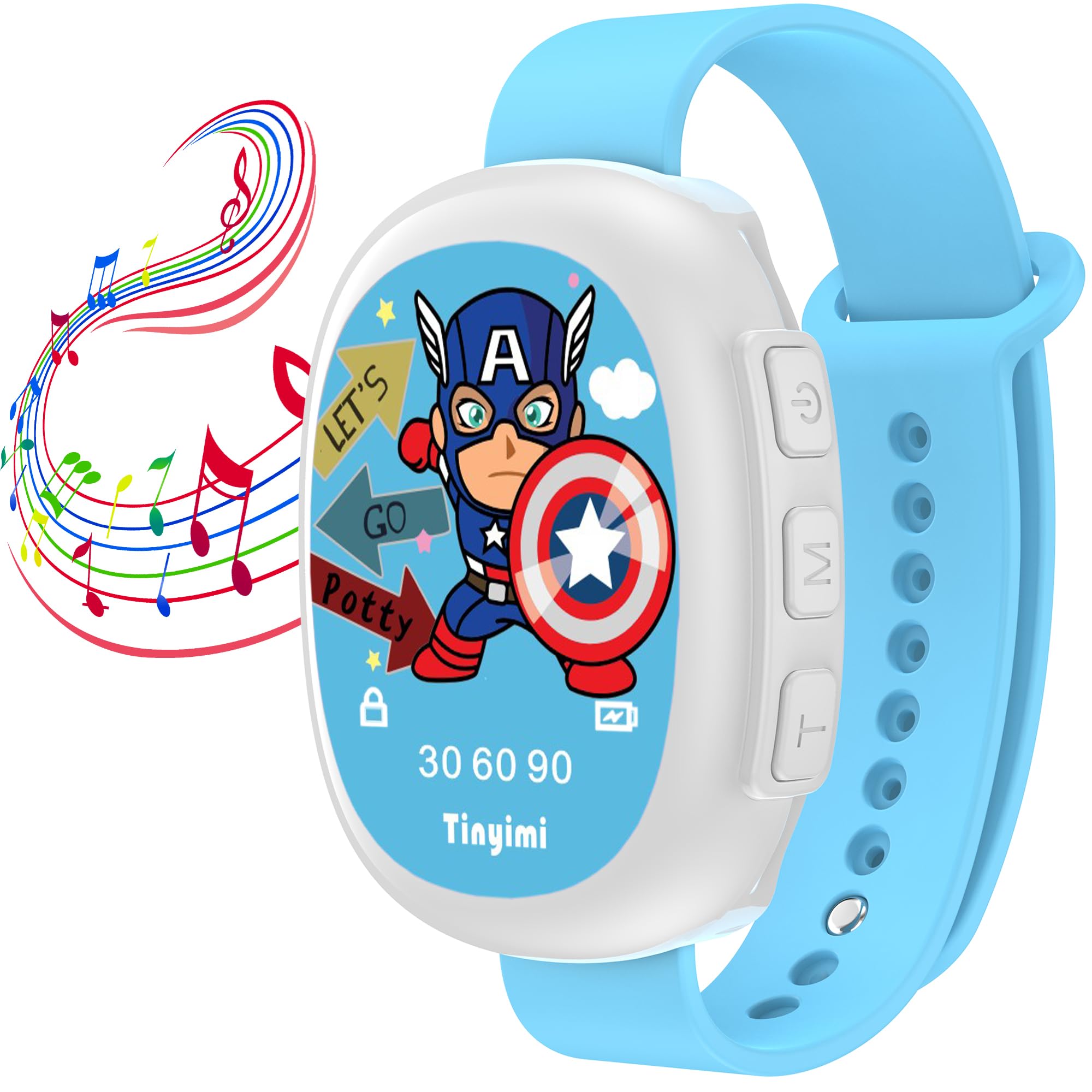 Photo 1 of Tinyimi Fun Potty Training Watch Potty Training Band for Children with 5 Music Playing & Timer Setting Toilet Training Timer