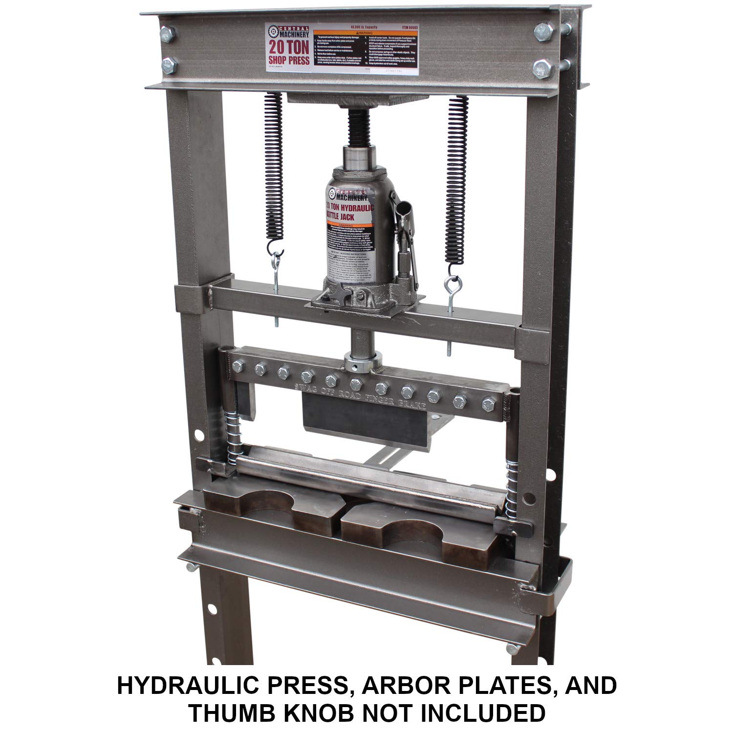 SWAG Off Road 20 TON Finger Brake ("Fully Welded") Find Hydraulic