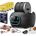 Lefree store Rock Tumbler Kit for Adults Kids, Professional Rock Polisher with 3LB Leak Proof Rubber Barrel, Includes 1 LB Rough Rocks,4 Rock Tumbler Grits etc,STEM Christmas for Kids