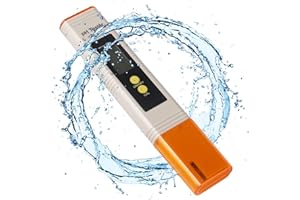 HAYI PH Meter for Water, PH Tester 0.01High Accuracy Water Quality Tester with 0-14 PH Measurement Range, PH Meter for Household Drinking, Pool, Aquarium, Aquaculture, Lab, Beer Brewing & Wine