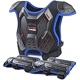 StarknightMT Kids Dirt Bike Gear - Youth Motorcycle Riding Protective Gear Motocross Armor Suit Chest Protector for Boys Girls Mountain Biking Cycling