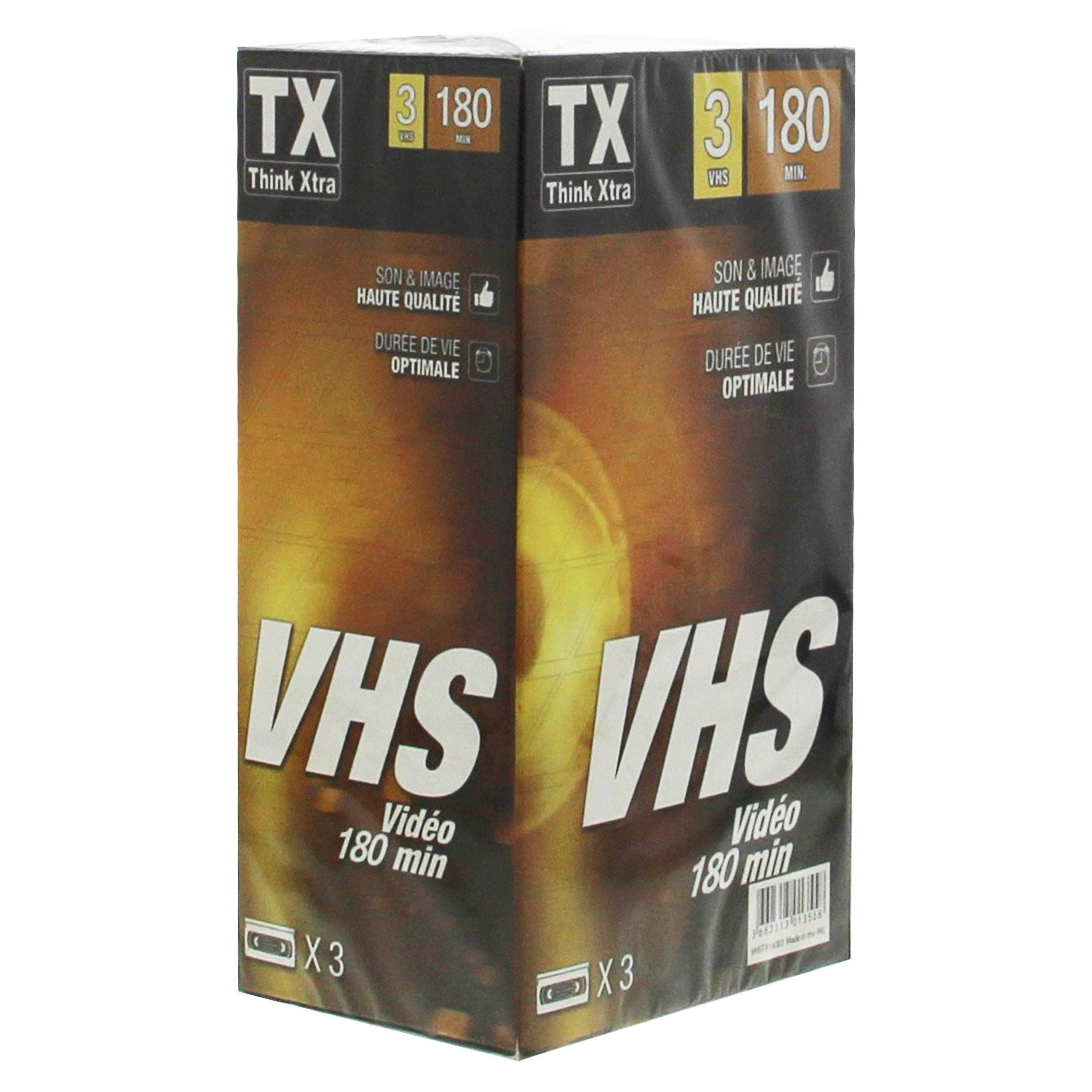 VHS Tx Think Xtra 180 Minute Cassette