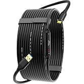 ZVOIYKM USB A to USB C 3.0 Data Extension Cable 50ft, 5Gbps High-Speed | Active USB 3.0 A to C Extension Cable 50ft/15m, 2 Signal Amplifiers, for Laptop, VR, PC, Xbox, Printers, Hard Drives