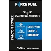 Herbal Supplement Sex Pills for Men – Last Longer in Bed and Enhance Erection Sensitivity – Includes Lab-Tested LJ100 Tongkat Ali & Sensoril Ashwagandha – 5 Doses for Men Aged 25-60 – Falcon Power