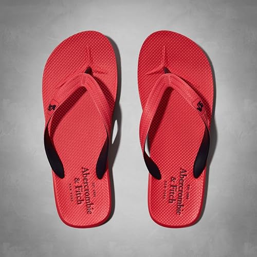 Amazon アバクロンビー フィッチ Abercrombie Fitch アバクロ 靴 サンダル メンズ 赤 レッドxl 並行輸入品 Abercrombie Fitch アバクロンビー フィッチ シューズ バッグ