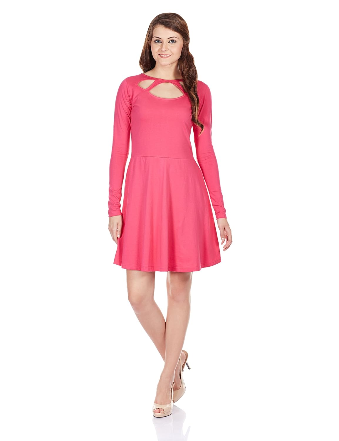 miss chase women's cotton skater dress