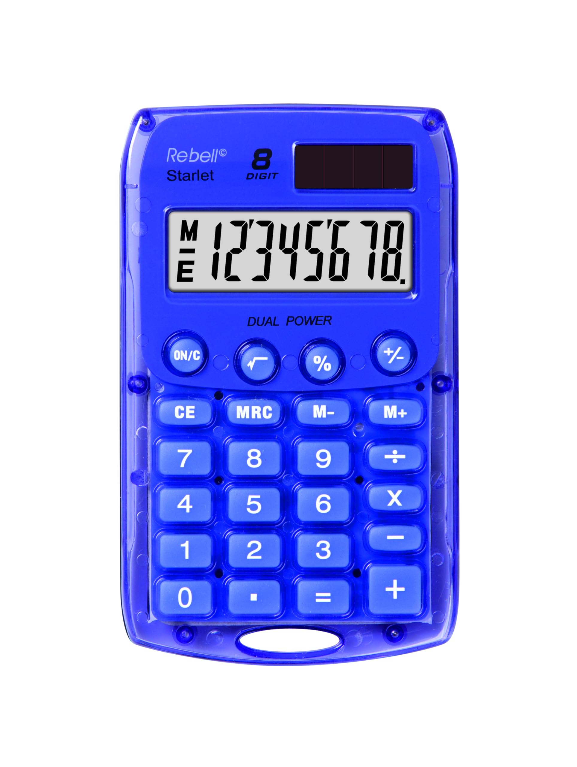 Rebell Starlet Pocket Calculator - Violet