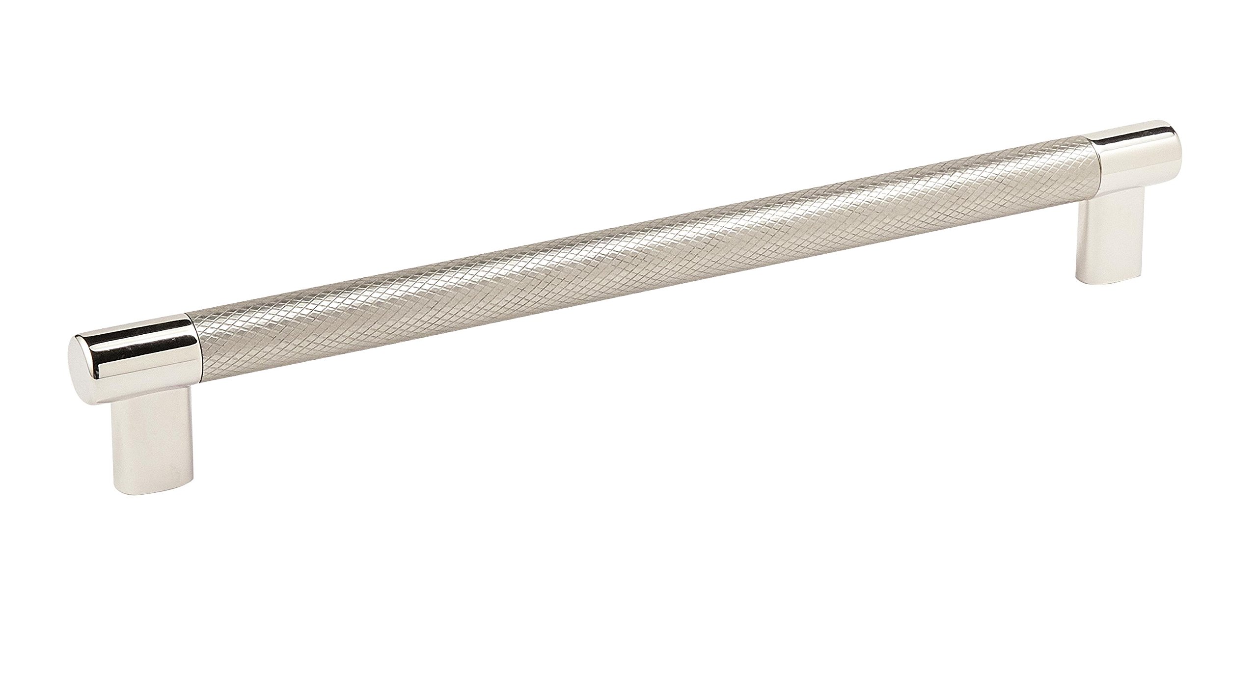 Amerock BP36560PNSS Esquire Pull, Polished Nickel/Stainless Steel, 10-1/16"