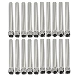 Hordion 20 Pcs 6mm / 1/4 Inch Diamond Drill Bit
