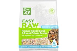 Only Natural Pet - EasyRaw Dehydrated Raw Dog Food Formula, Contains Real Wholesome Nutrition, Low Glycemic, Paleo Friendly, Non-GMO - Lamb & Sweet Potato Flavor - 2 lb Bag (Makes 10 lbs)-L2
