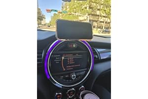 Universal Cellphone Holder Adapter for MINI Cooper F54 F55 F56 F57 F60 J01 F66 U25, Round Display Models 2014-Present