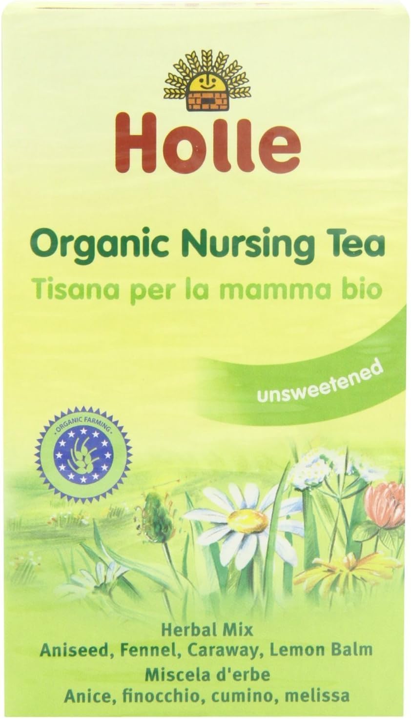 Holle Organic Nursing Teas Herbal Breastfeeding Tea Multipack, 6 x