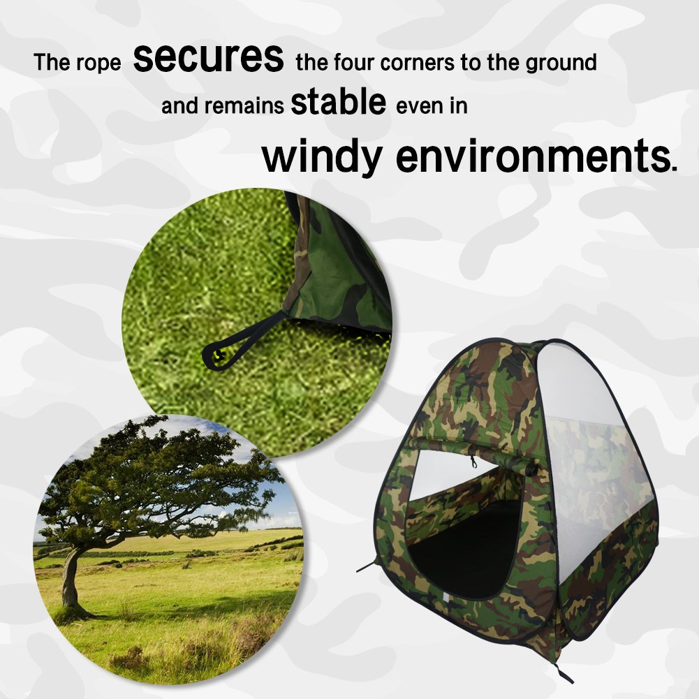 Nuheby Kids Tent Play Tent for Kids Garden Toys Foldable Playhouse Tent Girls with Cool Camouflage Pattern Design Outdoor toys Boy Tent for 3 4 5 Years Old