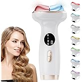 ZoGoo Upgraded Hot & Cold Dual Mode Face and Neck Beauty Massager, 7 in 1 LED Facial Sculptor, 7 Modes -Micro - Vibration - 7 Light -Heating -Ice Compress for Home Skin Care, Face Lift Device