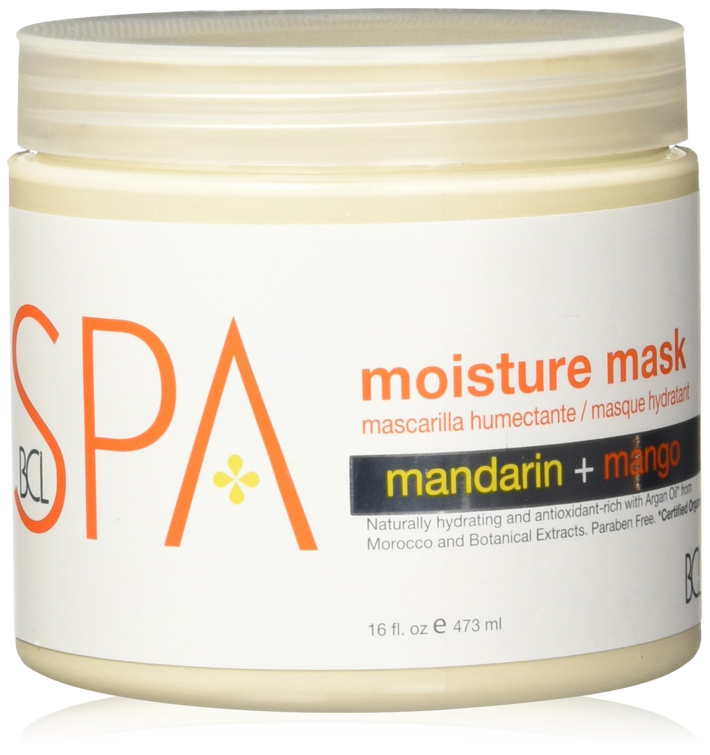 BCL Spa Mandarin and Mango Sugar Scrub, 16 Ounce Body