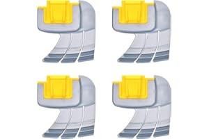 JOLAXY 4-Pack Brushes Replacement for Zodiac MX6 MX8 Elite and Polaris MAXX Atlas XT Pool Cleaners, R0714400 Cyclonic Scrubbing Brush (4 Pack)