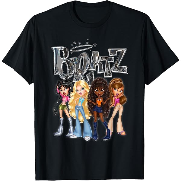 Amazon.com: Bratz Rock Angelz Group Shot T-Shirt : Clothing, Shoes