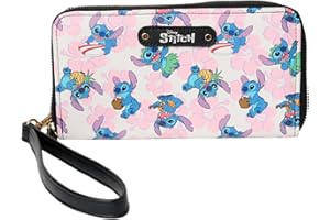 Disney Wallet Wristlet Mickey Minnie Mouse Winnie Pooh Zip Clutch Faux Leather