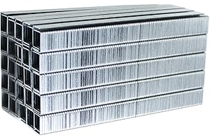 Follde DWHTTA7055 for DeWalt Staples, Heavy Duty Narrow Crown Staples 5/16 Inch Crown, 8000 Pcs