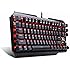 Redragon K553 USAS LED Backlit Mechanical Gaming Keyboard (Black)