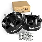 Customadeonly 5x120 Wheel Spacers for 2010-2024 Camaro,2014-2020 Impala, 2020-2024 Corvette C8, 2008-2019 CTS, 2020-2023 CT5 (2pcs 2" Thick, Black) 5x4.72 66.9mm Bore M14x1.5 Studs 50mm Thick