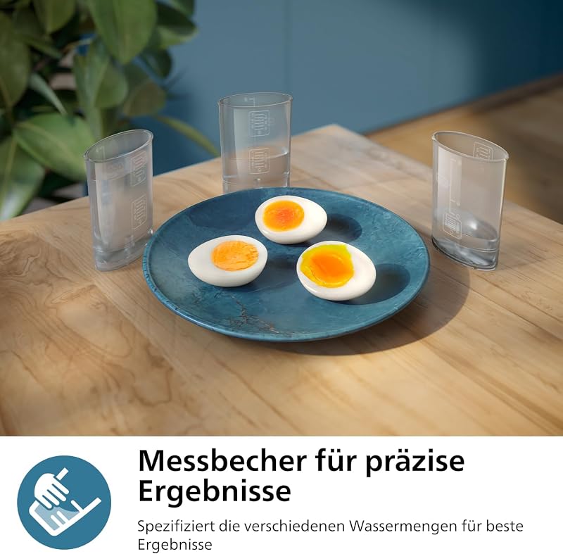 Eierkocher 3000, Schwarz, für bis zu 6 Eier — Foto 6 von 7