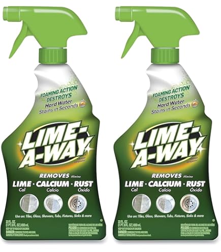 LIME-A-WAY 87000CT Lime, Calcium & Rust Remover, 28oz Bottle
