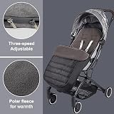 Fairy Baby Cosytoes Footmuff Black Universal Fit Pram Pushchair view 4